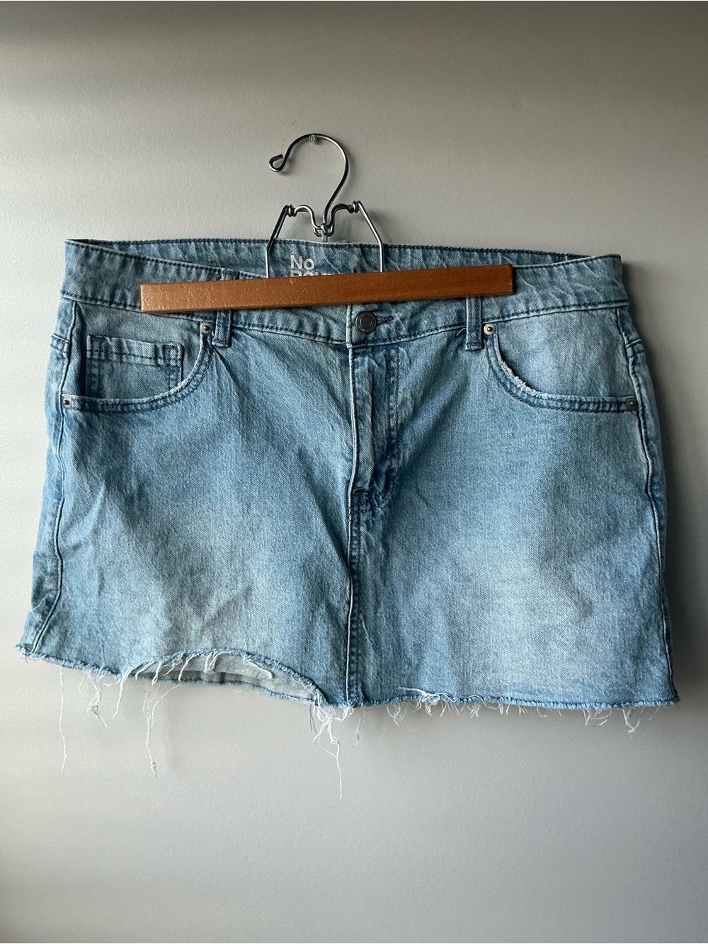 Denim Mini Skirt